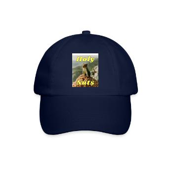 Heilige Nüsse - Baseballkappe - Blau/Blau - Vorne