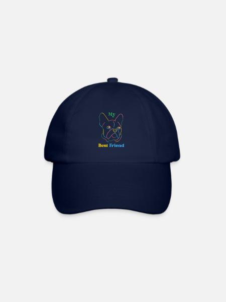 My Best Friend Dog - Baseballkappe - Blau/Blau