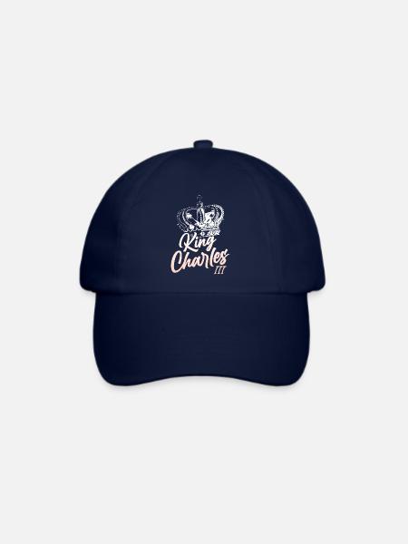 Britischer König III. Charles Coronung 2023 - Baseballkappe - Blau/Blau