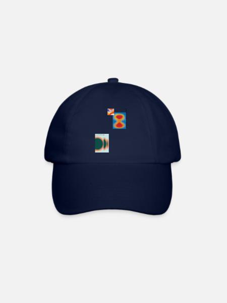 044 La Nuit Porte Conseil - Baseballkappe - Blau/Blau