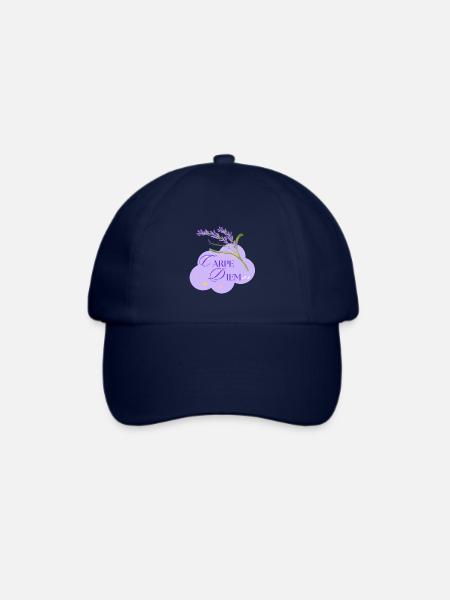 Carpe Diem - Baseballkappe - Blau/Blau