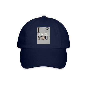 ICH FORDERE DICH HERAUS - Baseballkappe - Blau/Blau - Vorne
