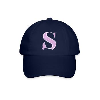 Buchstabe S - Baseballkappe - Blau/Blau - Vorne