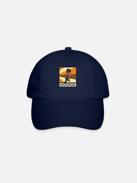 Wiedehopf Vogel Garten Wald Natur Ornithologe - Baseballkappe - Blau/Blau