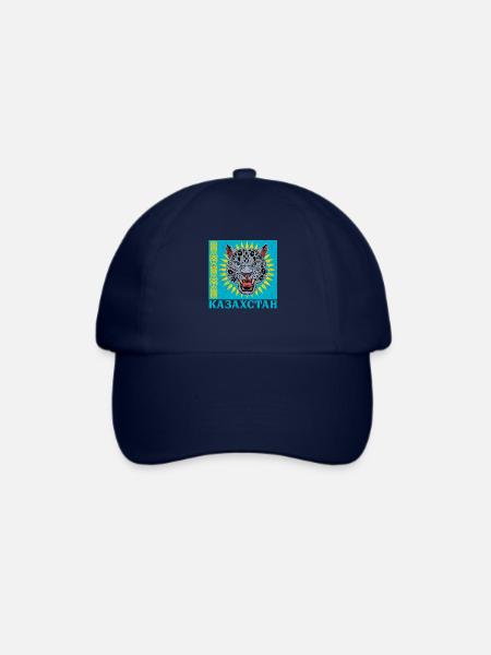 Kasachstan Herkunft National Schneeleopard - Baseballkappe - Blau/Blau