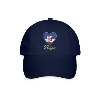 Rusyn Karpaten Diaspora Ethnische Gruppe - Baseballkappe - Blau/Blau - Vorne