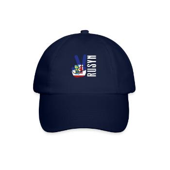 Rusyn Volk Rusnak Ruthenen Diaspora Slawen - Baseballkappe - Blau/Blau - Vorne