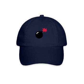 Bombe - Baseballkappe - Blau/Blau - Vorne