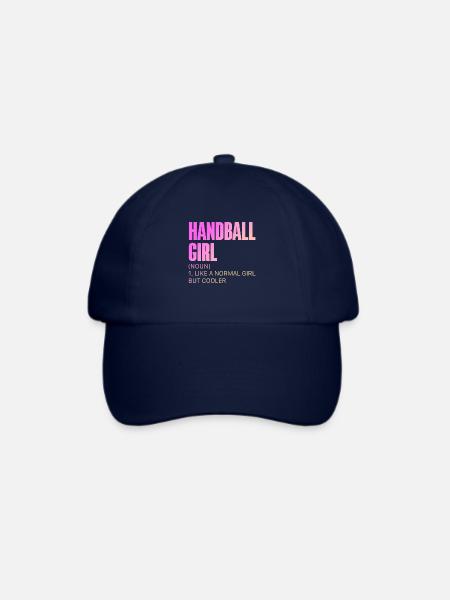 Handball Handballerin Frauen Handball - Baseballkappe - Blau/Blau