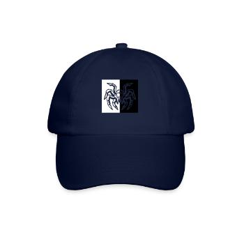 spinne spider - Baseballkappe - Blau/Blau - Vorne