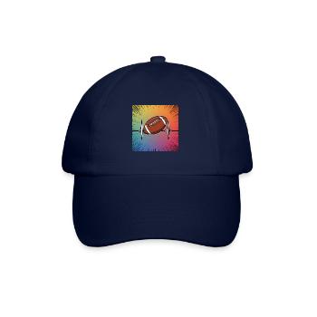 Touchdown! Die Faszination des American Football - Baseballkappe - Blau/Blau - Vorne
