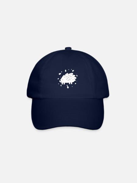 Igel - Baseballkappe - Blau/Blau