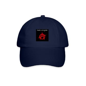 ANARCHIE - Baseballkappe - Blau/Blau - Vorne