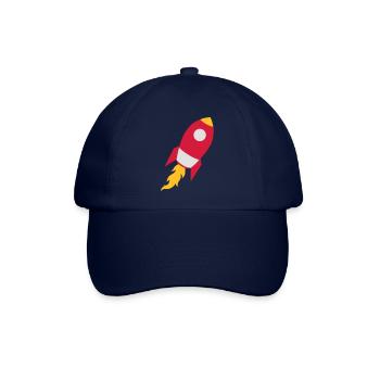 Rakete - Baseballkappe - Blau/Blau - Vorne