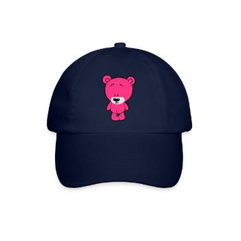 Cute Bear - Baseballkappe - Blau/Blau - Vorne
