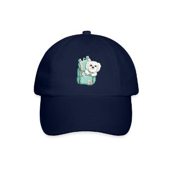 maltesisch - Baseballkappe - Blau/Blau - Vorne