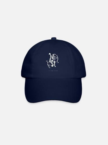 Juist Typografie - Baseballkappe - Blau/Blau