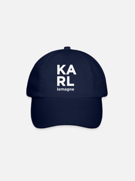Karl lemagne - Baseballkappe - Blau/Blau
