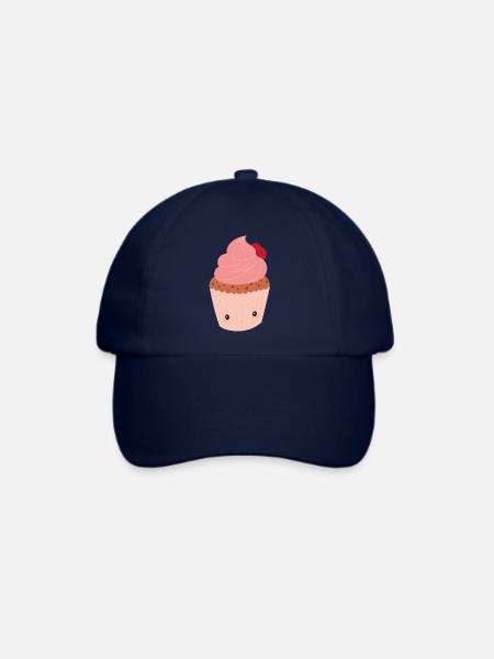 Muffin - Baseballkappe - Blau/Blau