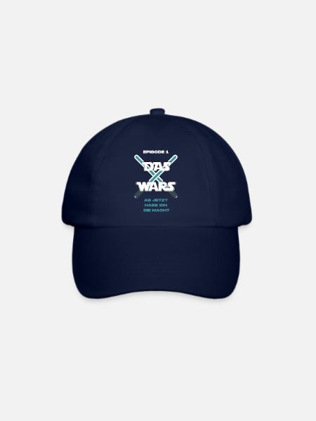 Das wars - Baseballkappe - Blau/Blau