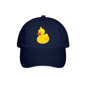 Gummiente Badeente - Baseballkappe - Blau/Blau - Vorne
