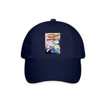 Der erstaunliche Hummingbear #0 - Baseballkappe - Blau/Blau - Vorne