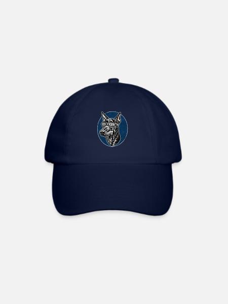 Dobermann Deluxe - Baseballkappe - Blau/Blau