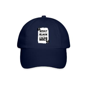 humor weightless spaceship funny quote - Baseballkappe - Blau/Blau - Vorne