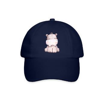 Hippo - Baseballkappe - Blau/Blau - Vorne
