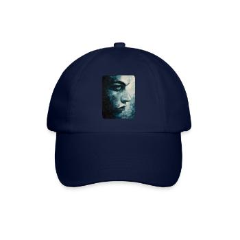 Der klare Blick - Baseballkappe - Blau/Blau - Vorne