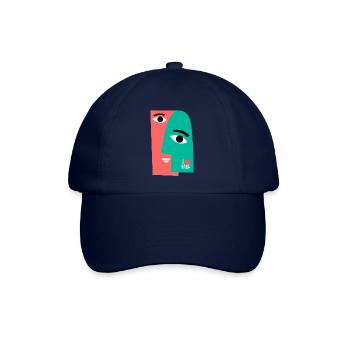 iLoveME - Baseballkappe - Blau/Blau - Vorne