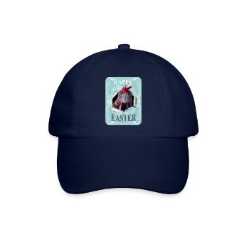 Happy Easter - Baseballkappe - Blau/Blau - Vorne
