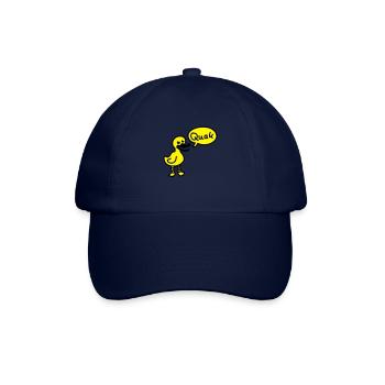 Quak - Ente - Baseballkappe - Blau/Blau - Vorne