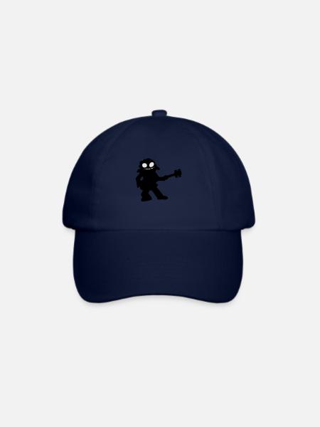 bass gitarrist - Baseballkappe - Blau/Blau