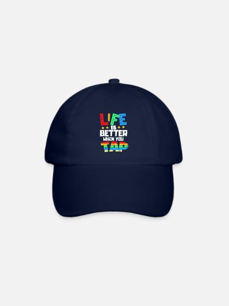Tap, Dance,stepptanz - Baseballkappe - Blau/Blau