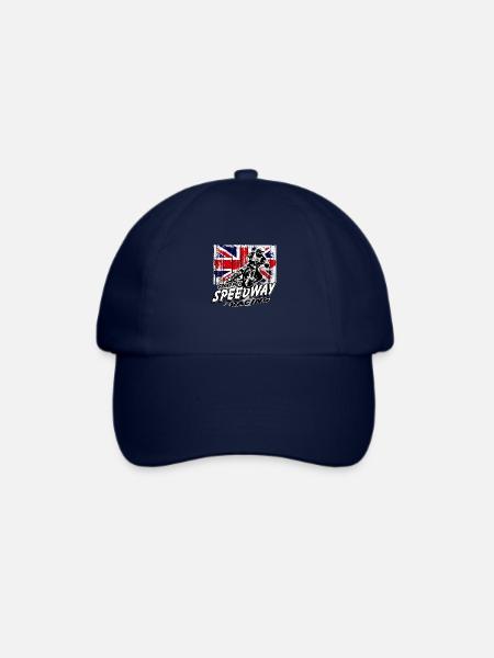 UK Speedway - Vintage Union Jack - Baseballkappe - Blau/Blau