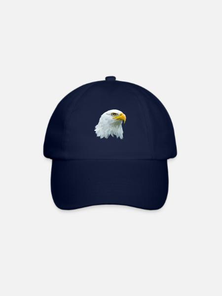 Polyart Adler - Baseballkappe - Blau/Blau