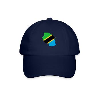 Tansania - Baseballkappe - Blau/Blau - Vorne