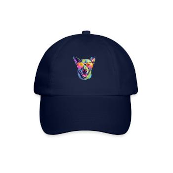 Dood der Hund mit der Brille - Baseballkappe - Blau/Blau - Vorne