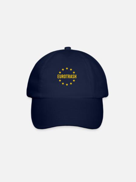 Eurotrash - Baseballkappe - Blau/Blau