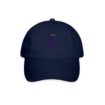 Bei @ Symbol - Baseballkappe - Blau/Blau - Vorne
