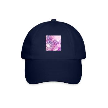 Sommer Kakteen Aquarell Minimalismus - Baseballkappe - Blau/Blau - Vorne