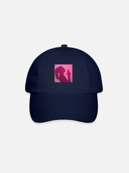 ästhetisch - Baseballkappe - Blau/Blau