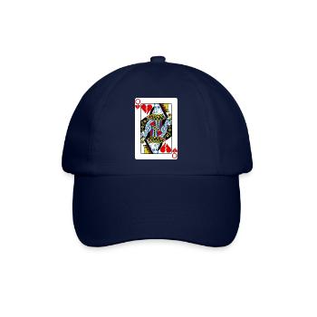 Königin Herzensbrecher - Baseballkappe - Blau/Blau - Vorne