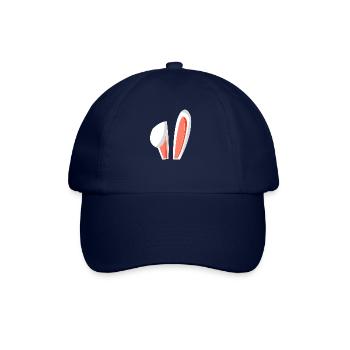Hasenohren - Baseballkappe - Blau/Blau - Vorne