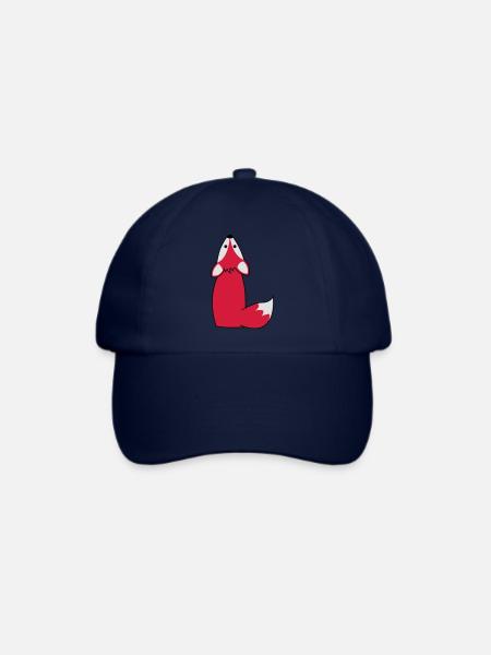 fuchs - Baseballkappe - Blau/Blau