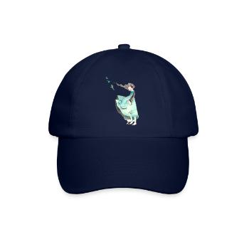 Worte in Freiheit - Baseballkappe - Blau/Blau - Vorne
