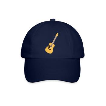 akustische Gitarre - Baseballkappe - Blau/Blau - Vorne