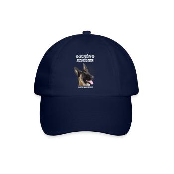 Schön Schöner Mein Malinois - Baseballkappe - Blau/Blau - Vorne
