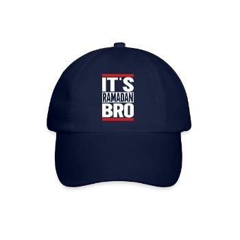 Es ist Ramadan, Bro - Baseballkappe - Blau/Blau - Vorne